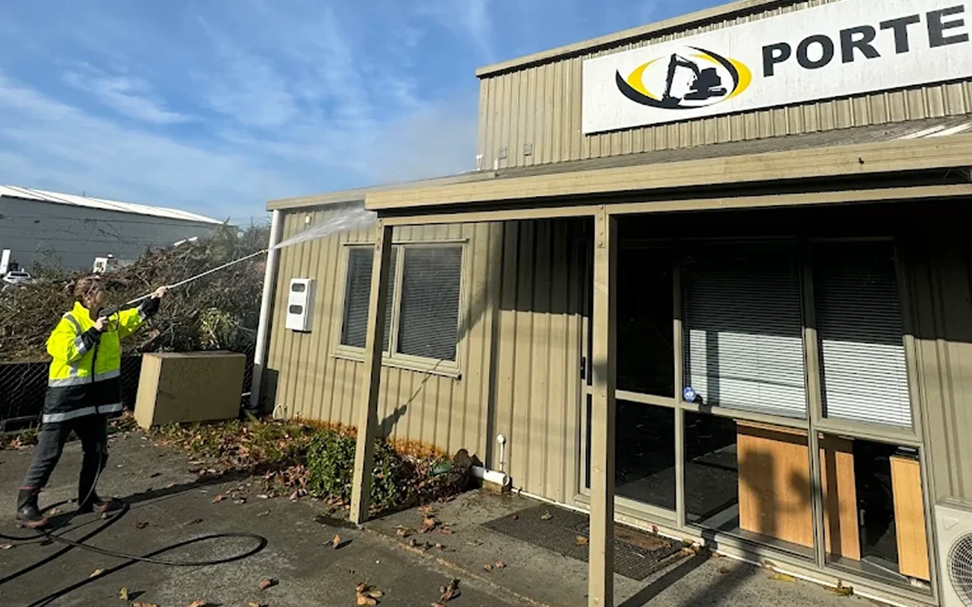 Clean Auckland home exterior