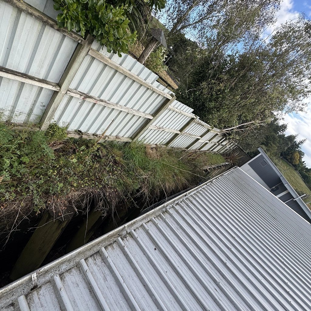 Ararimu Primary School - Before – gutter clean 2